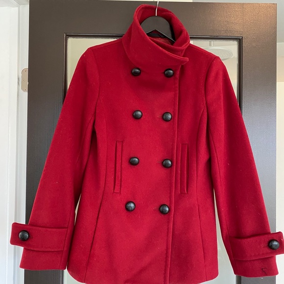 Aritzia Babaton wool pea coat - Picture 3 of 6